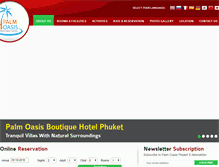 Tablet Screenshot of palmoasisphuket.com